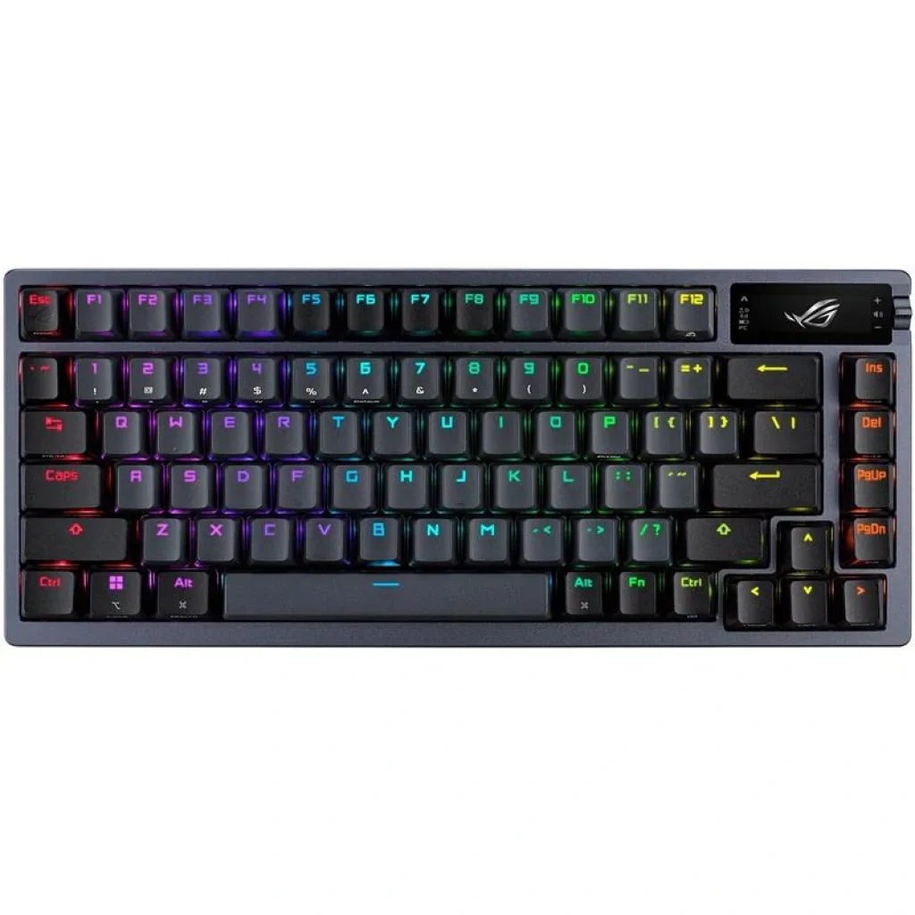 Клавиатура беспроводная Asus ROG Azoth RGB WL BT Black (90MP0316-BKUA01) UA