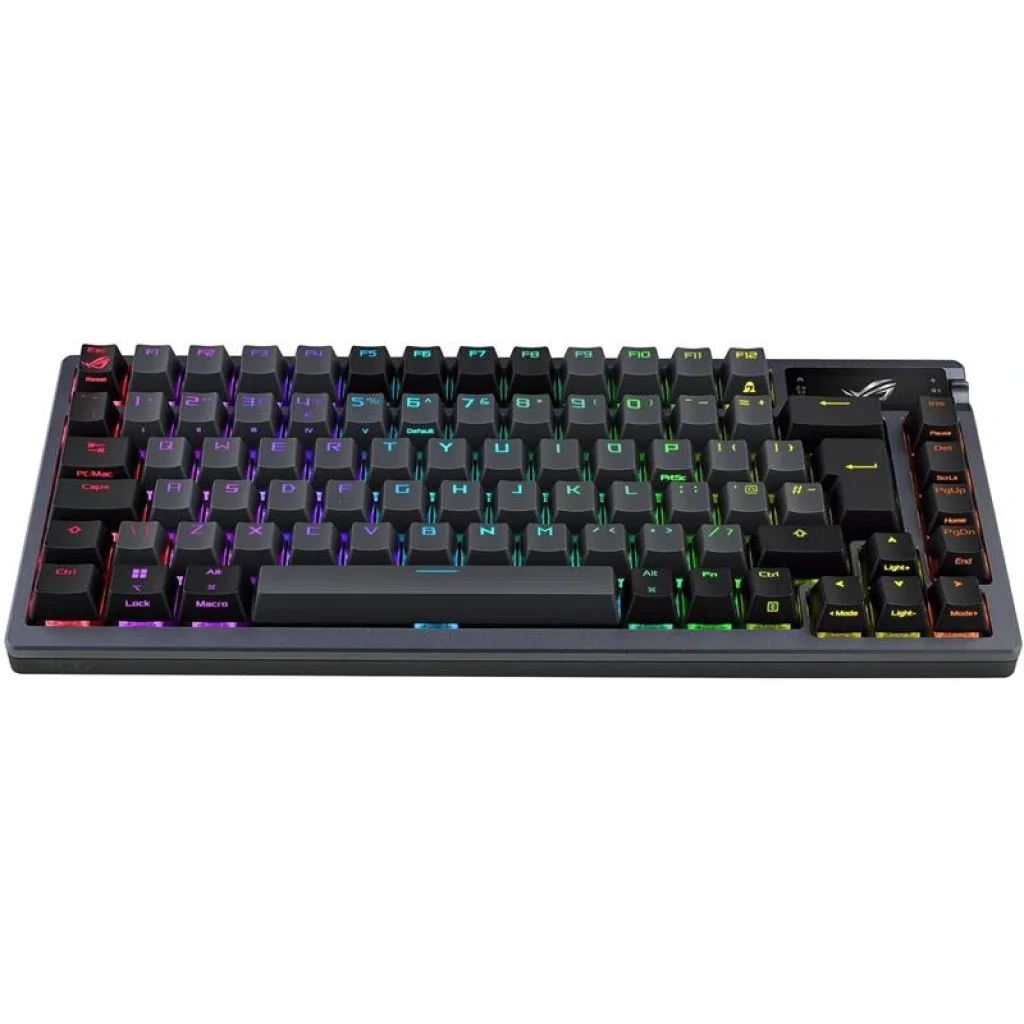 Клавиатура беспроводная Asus ROG Azoth RGB WL BT Black (90MP0316-BKUA01) UA
