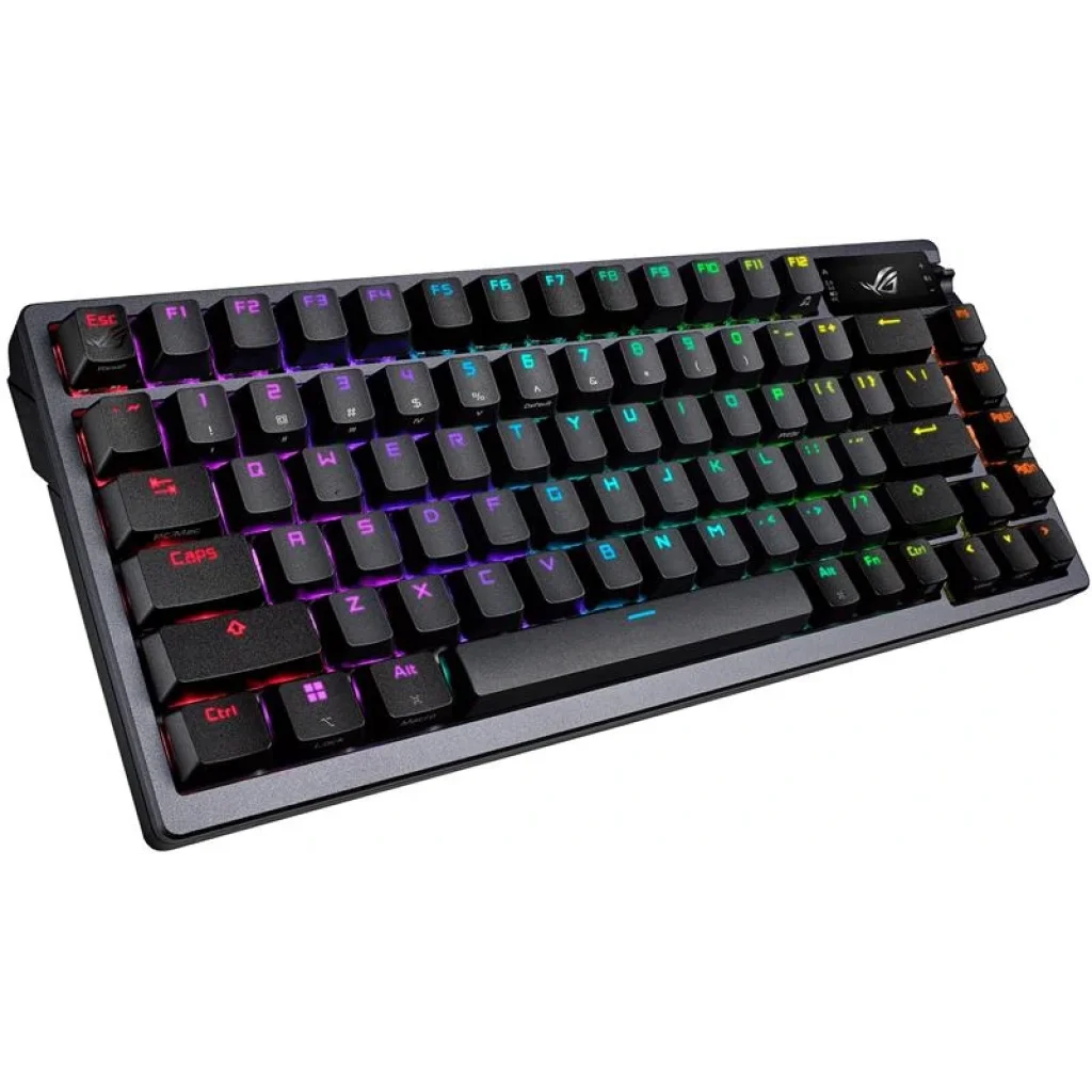 Клавиатура беспроводная Asus ROG Azoth RGB WL BT Black (90MP0316-BKUA01) UA