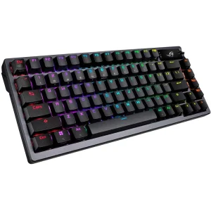 Клавиатура беспроводная Asus ROG Azoth RGB WL BT Black (90MP0316-BKUA01) UA