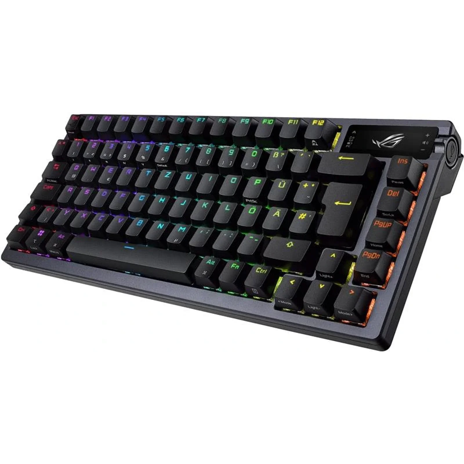 Клавиатура беспроводная Asus ROG Azoth RGB WL BT Black (90MP0316-BKUA01) UA