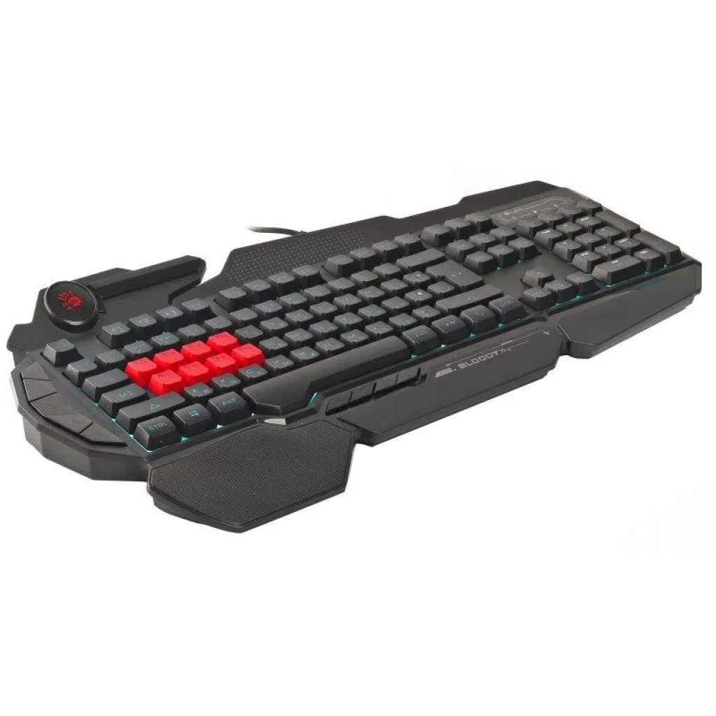 Клавиатура A4Tech Bloody B318 LK Black USB, B318 Bloody (Black) LK Black UA