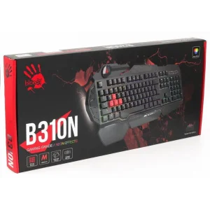Клавиатура A4Tech Bloody B310N Black USB, B310N Bloody (Black) UA