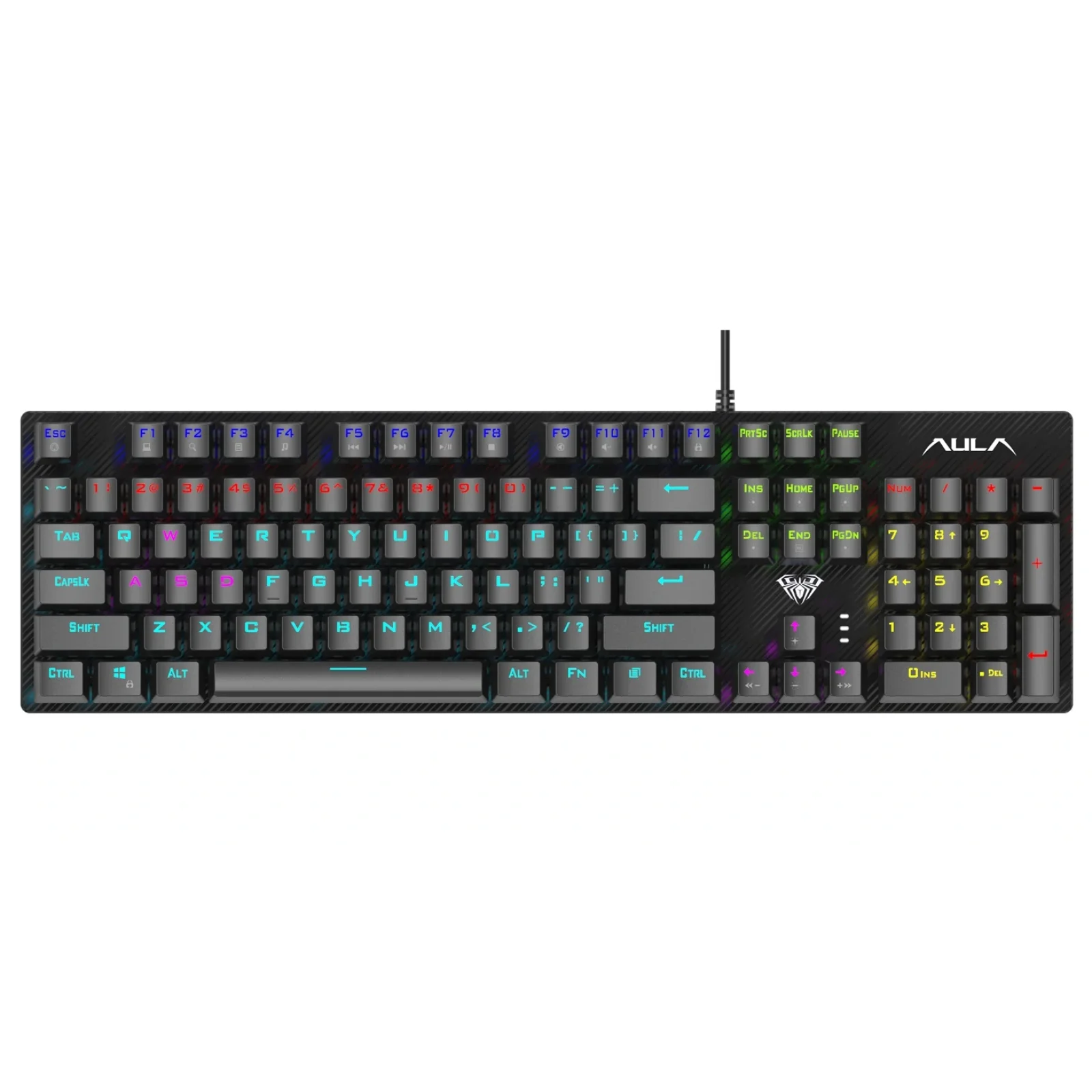 Клавиатура Aula Mechanical S2022 Black keycap KRGD blue (6948391240527) UA UA