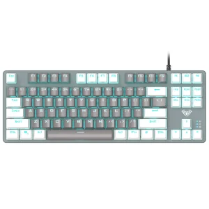 Клавіатура Aula Mechanical F3287 Grey/White keycap KRGD blue (6948391240954) UA UA