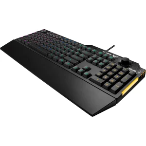 Клавиатура Asus TUF Gaming K1 USB Black UKR (90MP01X0-BKMA00) UA