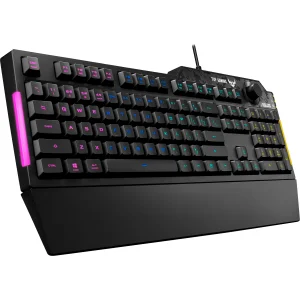 Клавиатура Asus TUF Gaming K1 USB Black UKR (90MP01X0-BKMA00) UA