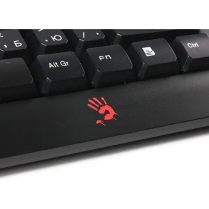 Клавіатура A4Tech Bloody Q100 Black USB, Q100 Bloody (Black) UA