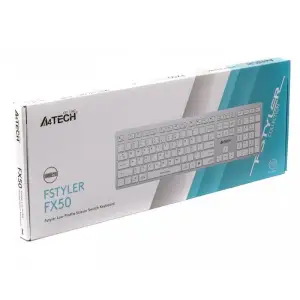 Клавіатура A4Tech Fstyler FX-50 White, FX50 USB (White) UA