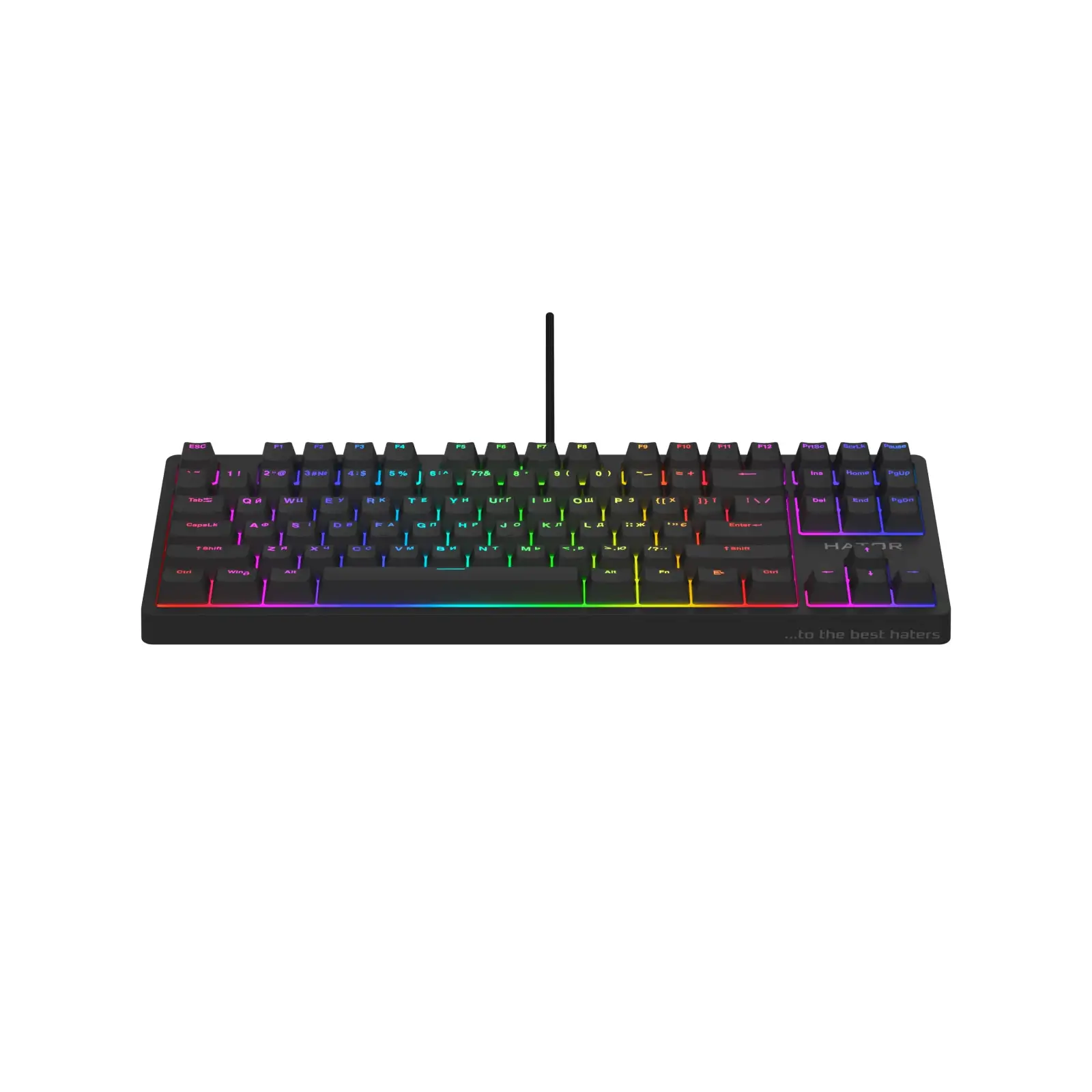 Клавіатура Hator Rockfall 2 Mecha TKL Orange Black (HTK-720) UA