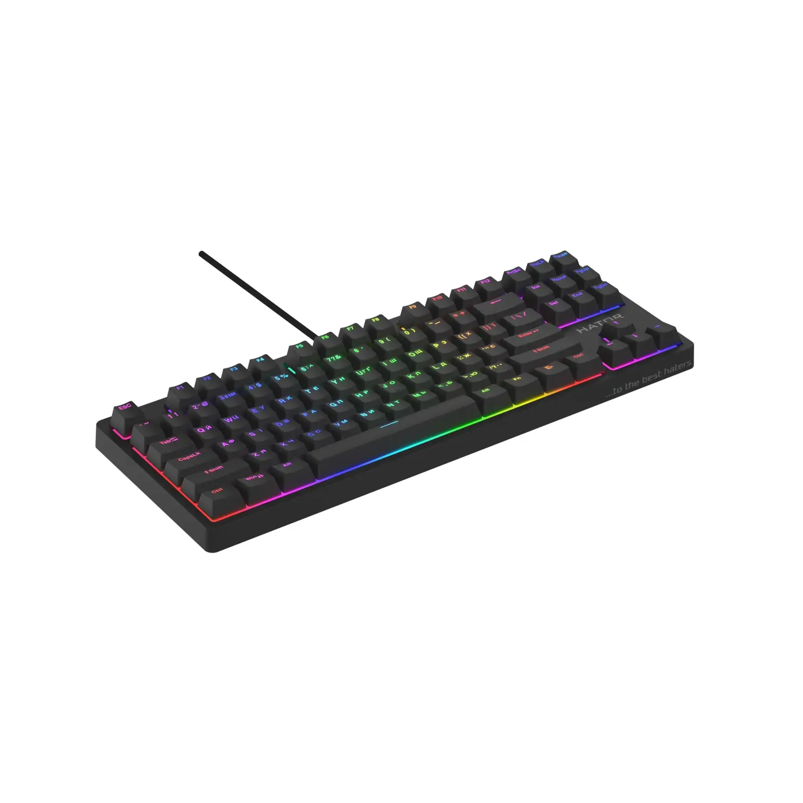 Клавіатура Hator Rockfall 2 Mecha TKL Orange Black (HTK-720) UA