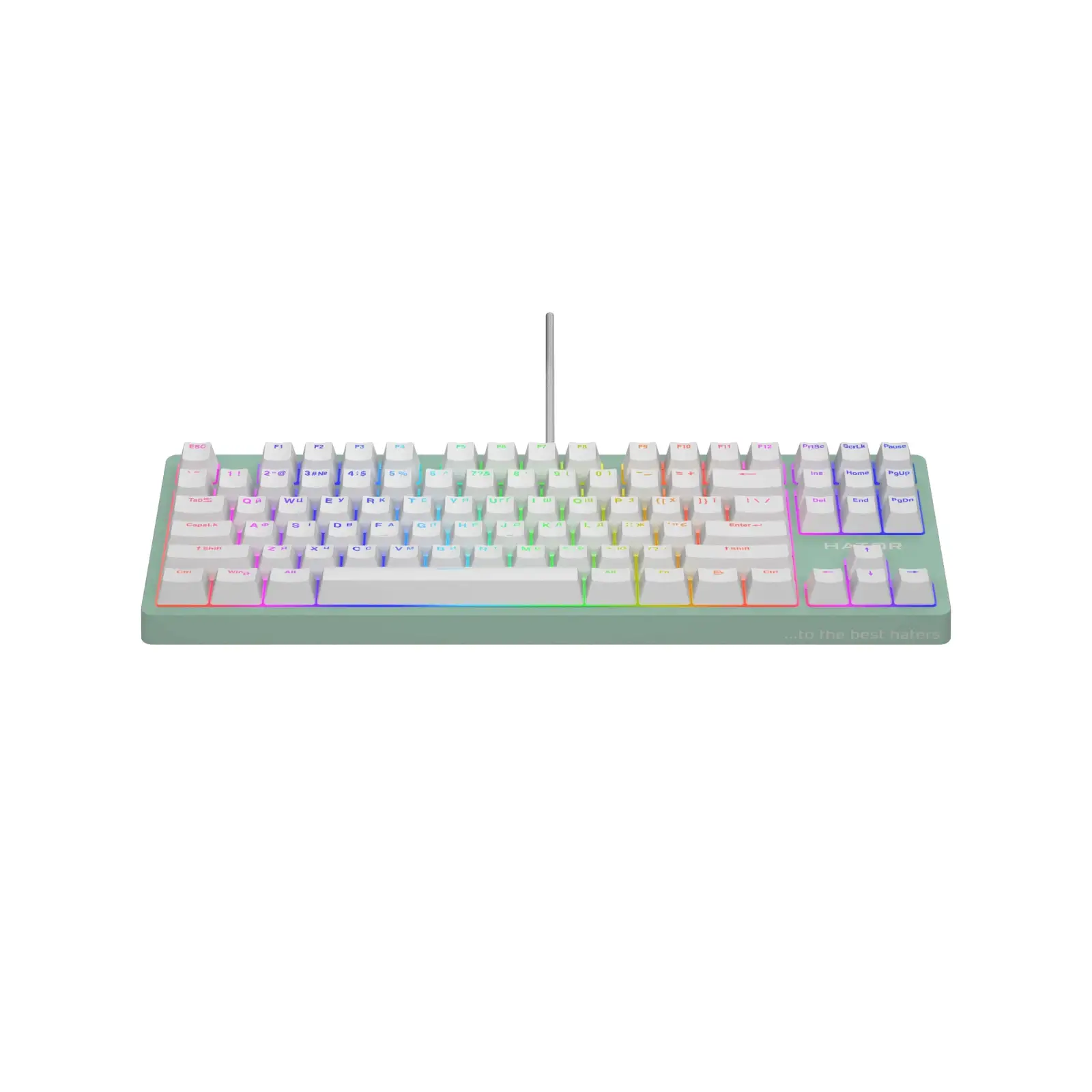 Клавіатура Hator Rockfall 2 Mecha TKL Orange Mint (HTK-723) UA