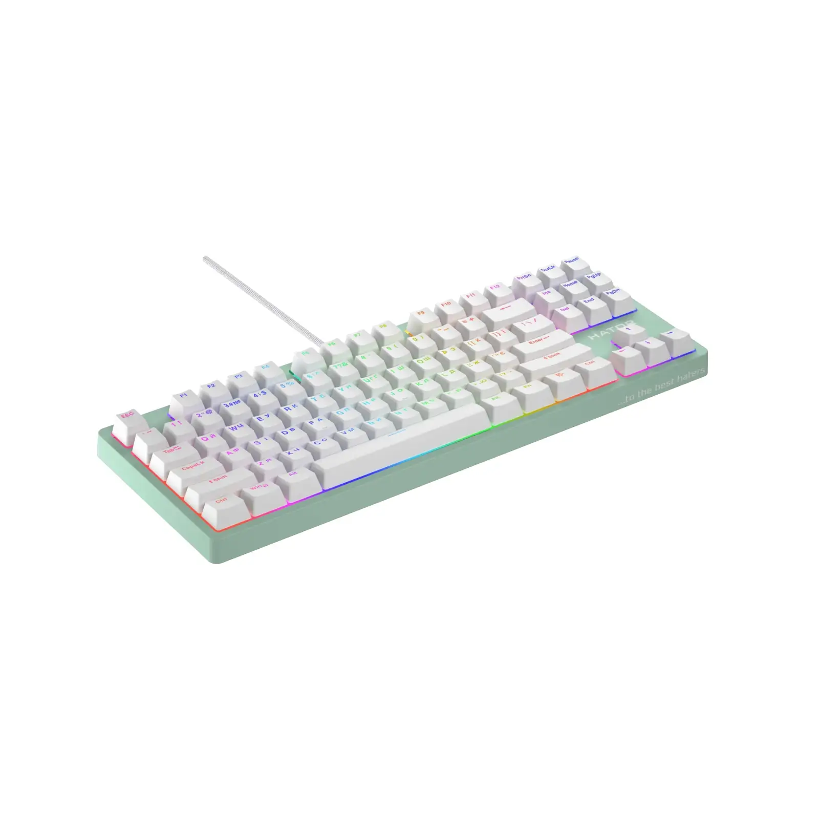 Клавіатура Hator Rockfall 2 Mecha TKL Orange Mint (HTK-723) UA