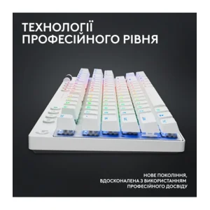 Клавіатура Logitech G PRO X TKL Lightspeed White Tactile (920-012148) UA