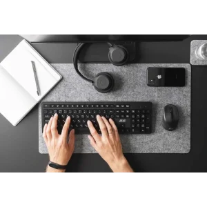 Клавиатура беспроводная 2E KS260 WL EN/UKR Black (2E-KS260WB) UA