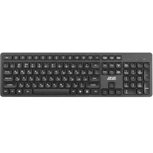 Клавиатура беспроводная 2E KS260 WL EN/UKR Black (2E-KS260WB) UA