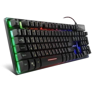 Клавіатура REAL-EL Gaming 8700 Black, EL123100015 UA