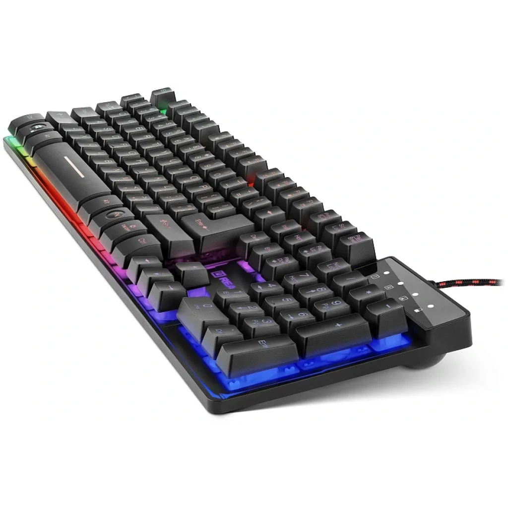 Клавіатура REAL-EL Gaming 8700 Black, EL123100015 UA