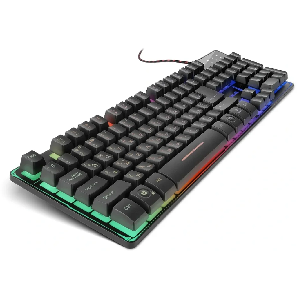 Клавіатура REAL-EL Gaming 8700 Black, EL123100015 UA