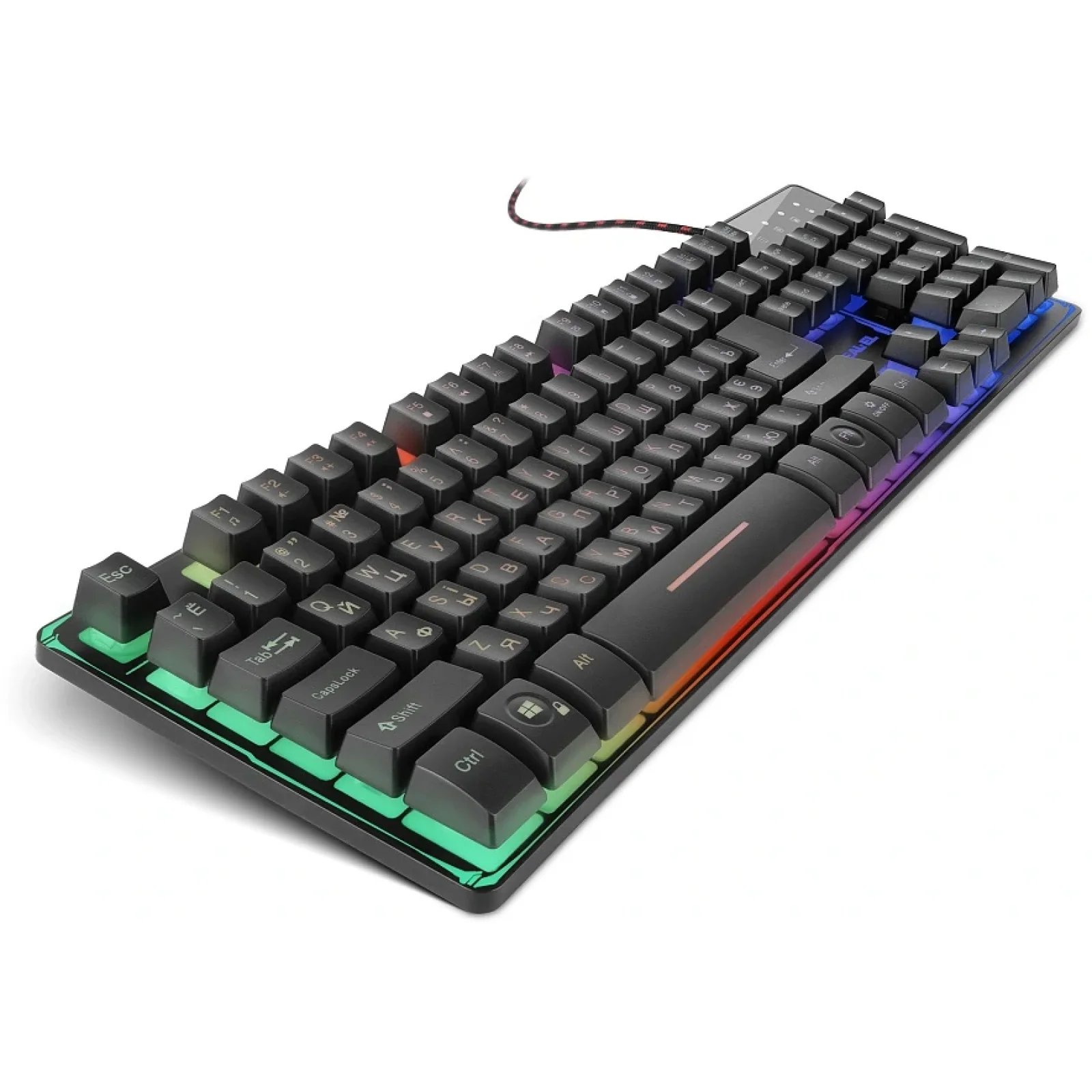 Клавиатура REAL-EL Gaming 8700 Black, EL123100015 UA