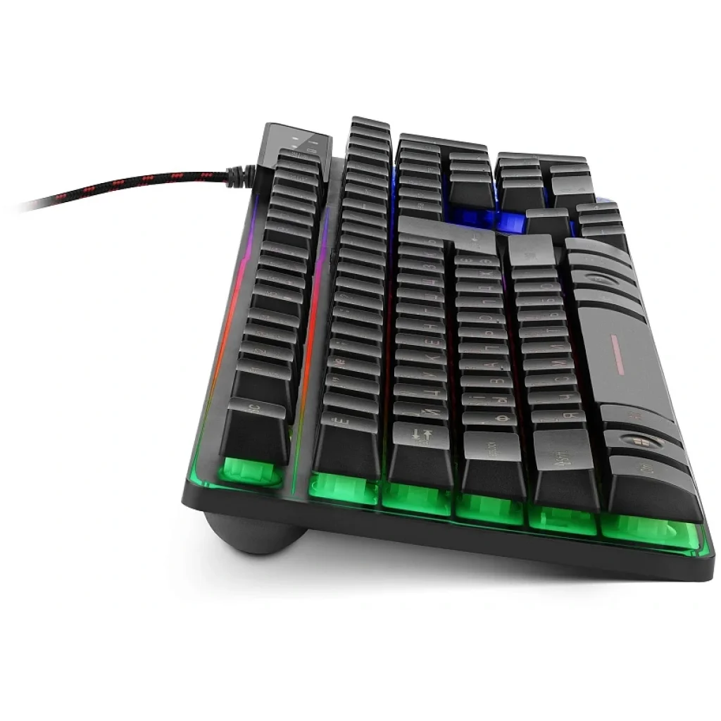 Клавіатура REAL-EL Gaming 8700 Black, EL123100015 UA