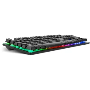 Клавіатура REAL-EL Gaming 8700 Black, EL123100015 UA