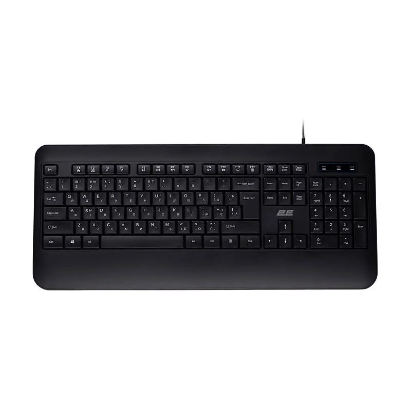 Клавиатура 2E KS109 USB Black (2E-KS109UB) UA