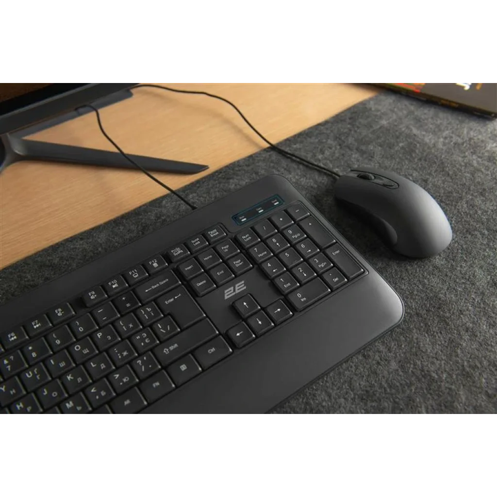 Клавіатура 2E KS109 USB Black (2E-KS109UB) UA