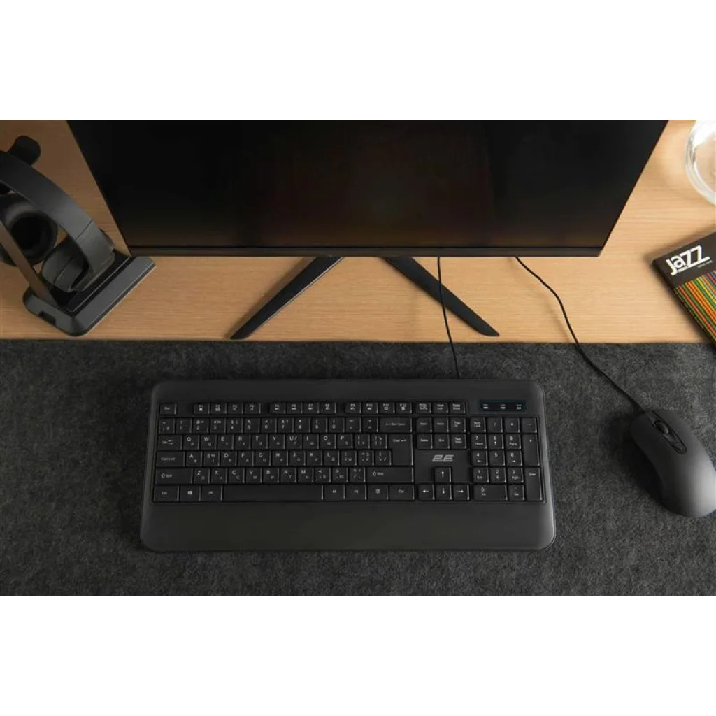 Клавіатура 2E KS109 USB Black (2E-KS109UB) UA