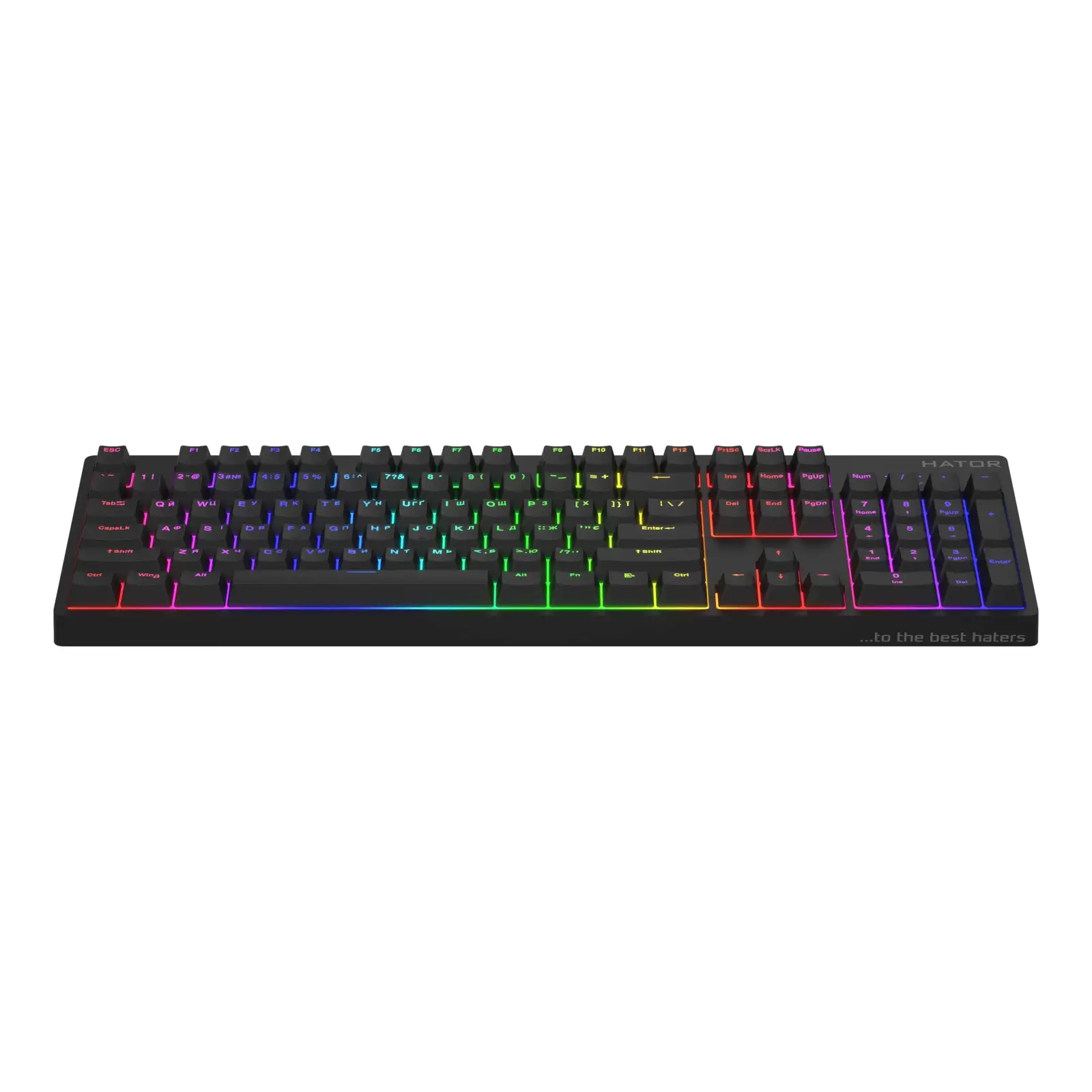 Клавіатура Hator Rockfall 2 Mecha Orange Black (HTK-710) UA