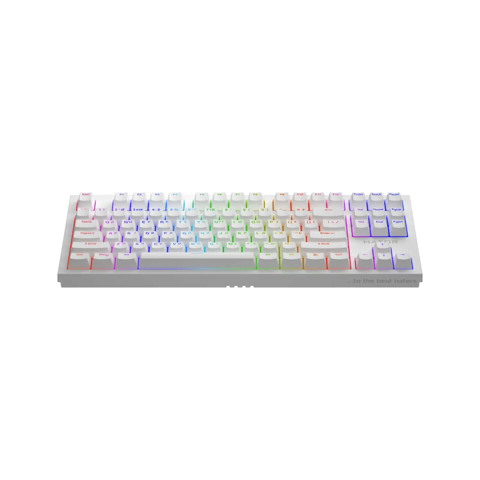 Клавіатура Hator Skyfall 2 TKL Pro Orange White (HTK-751) UA