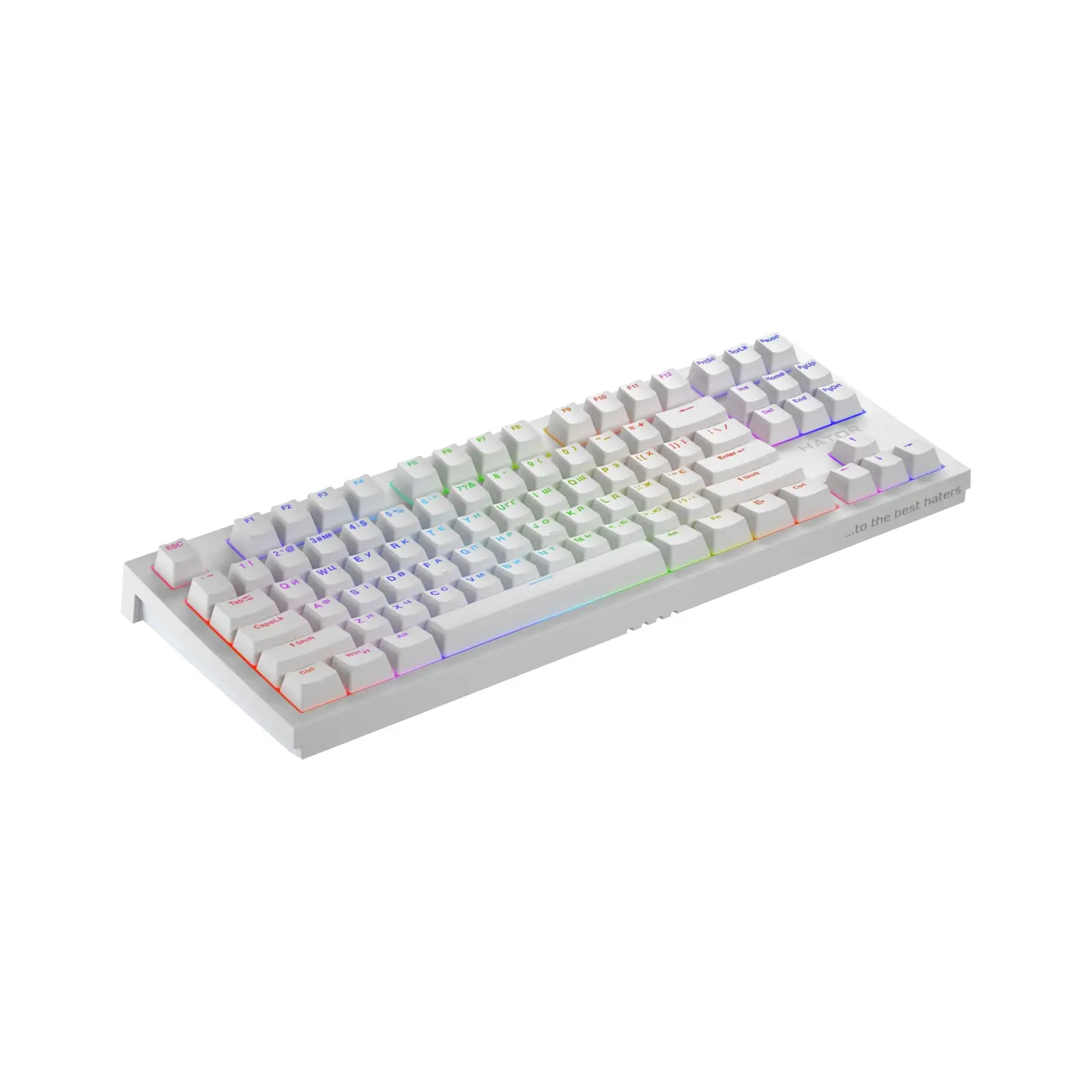 Клавіатура Hator Skyfall 2 TKL Pro Orange White (HTK-751) UA