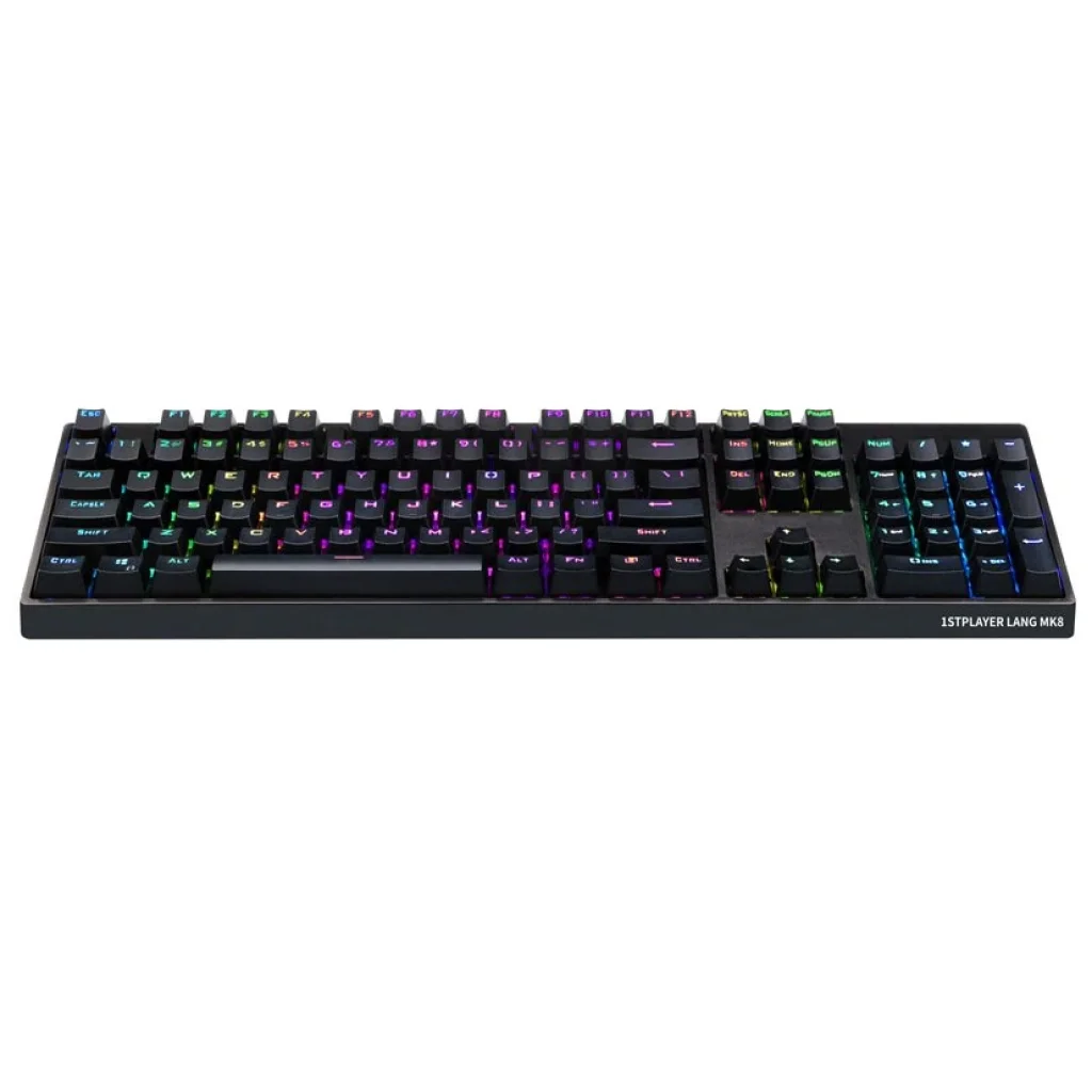 Клавіатура 1stPlayer MK8 Titan Gateron Yellow Switch UA
