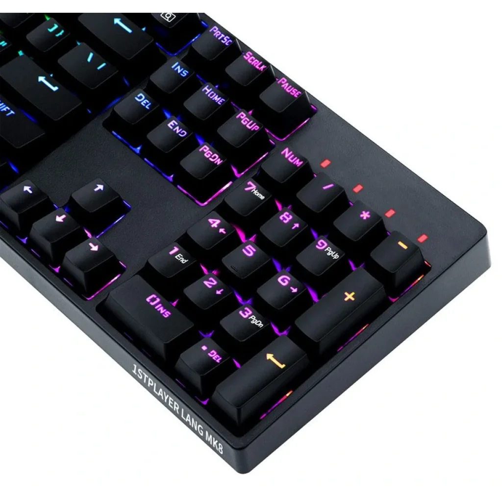 Клавіатура 1stPlayer MK8 Titan Gateron Yellow Switch UA