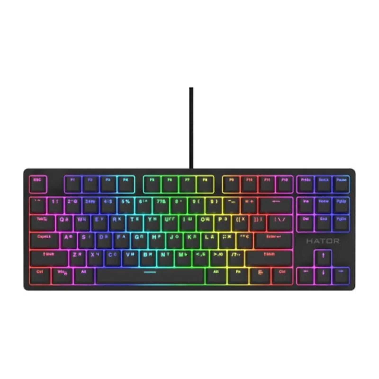 Клавіатура Hator Rockfall 2 Mecha TKL Orange Black (HTK-520) UA