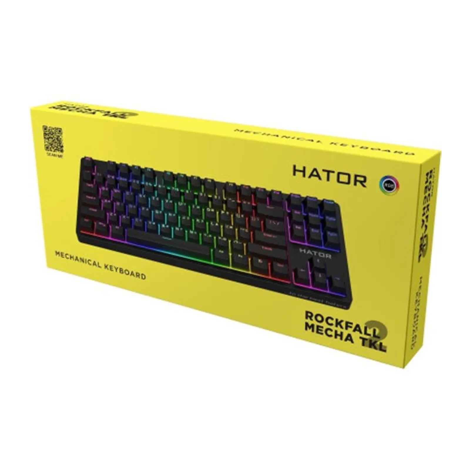 Клавіатура Hator Rockfall 2 Mecha TKL Orange Black (HTK-520) UA