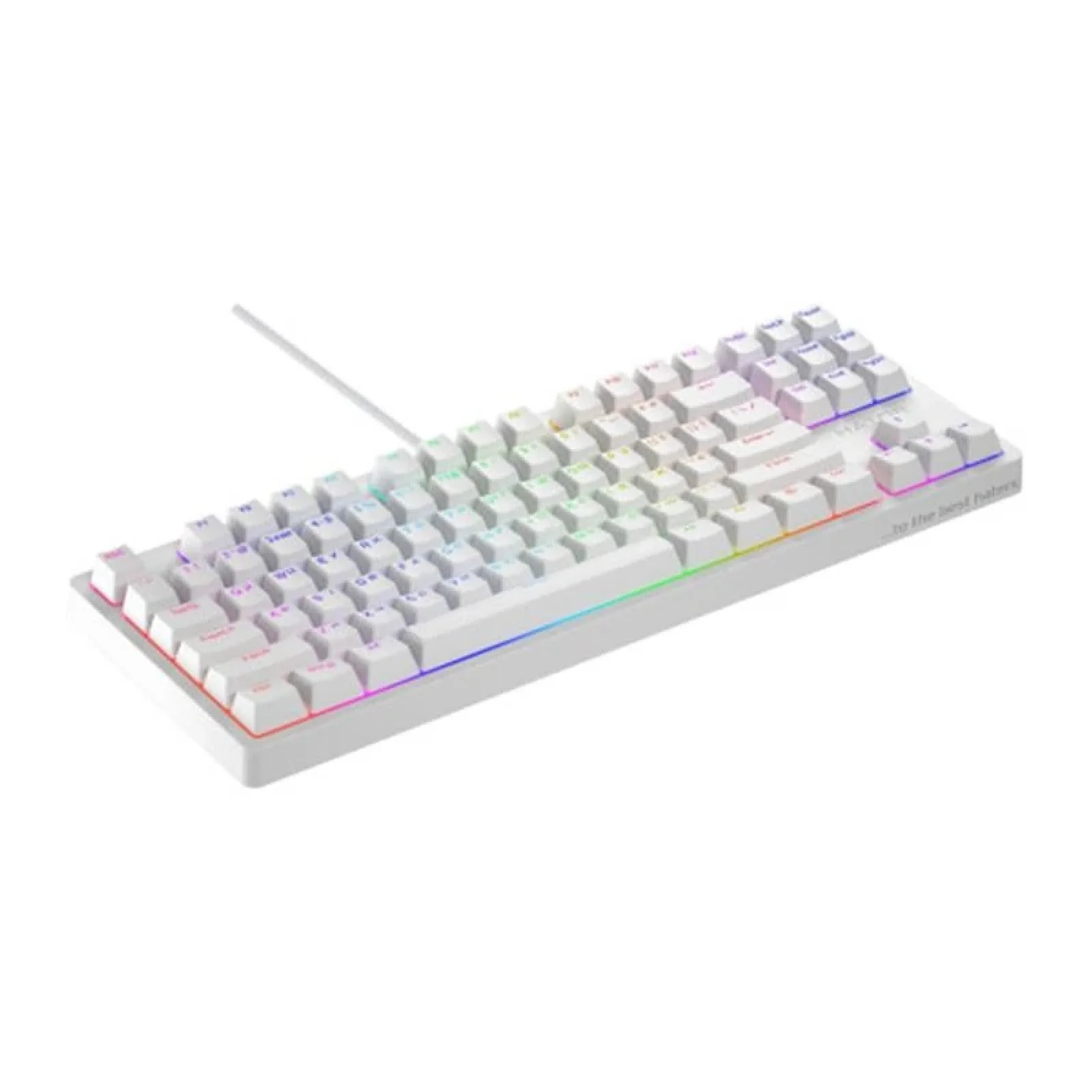 Клавіатура Hator Rockfall 2 Mecha TKL Orange White (HTK-521) UA