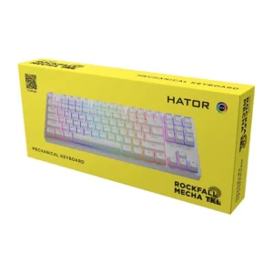 Клавиатура Hator Rockfall 2 Mecha TKL Orange White (HTK-521) UA