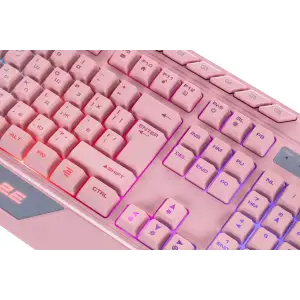 Клавиатура 2E Gaming KG315 RGB USB Pink Ukr (2E-KG315UPK) UA