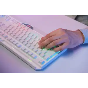 Клавіатура 2E Gaming KG315 RGB USB White Ukr (2E-KG315UWT) UA