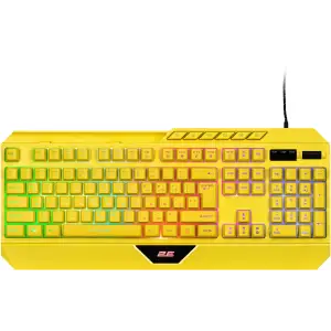 Клавіатура 2E Gaming KG315 RGB USB Yellow Ukr (2E-KG315UYW) UA