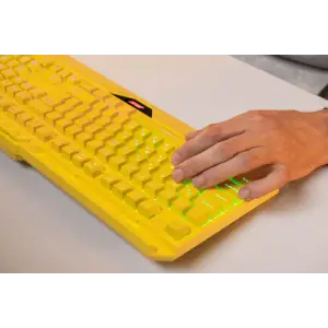 Клавіатура 2E Gaming KG315 RGB USB Yellow Ukr (2E-KG315UYW) UA