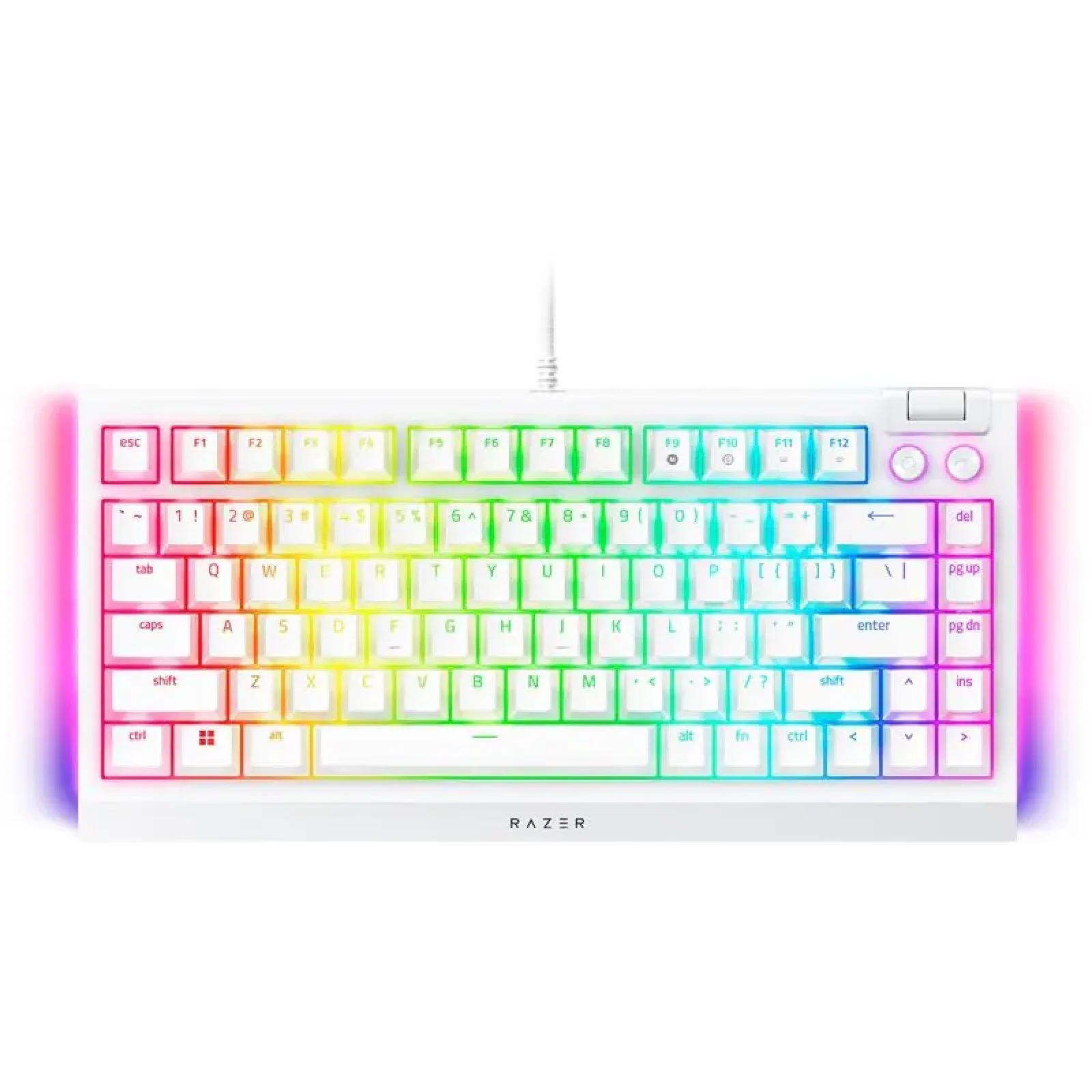 Клавиатура Razer BlackWidow V4 75% White (RZ03-05001700-R3M1) UA