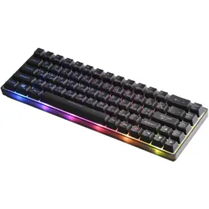 Клавіатура 2E Gaming KG345 RGB 68key USB Transparent, 2E-KG345TR UA