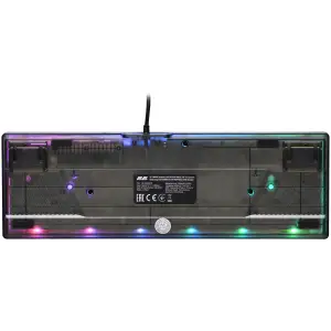 Клавіатура 2E Gaming KG345 RGB 68key USB Transparent, 2E-KG345TR UA