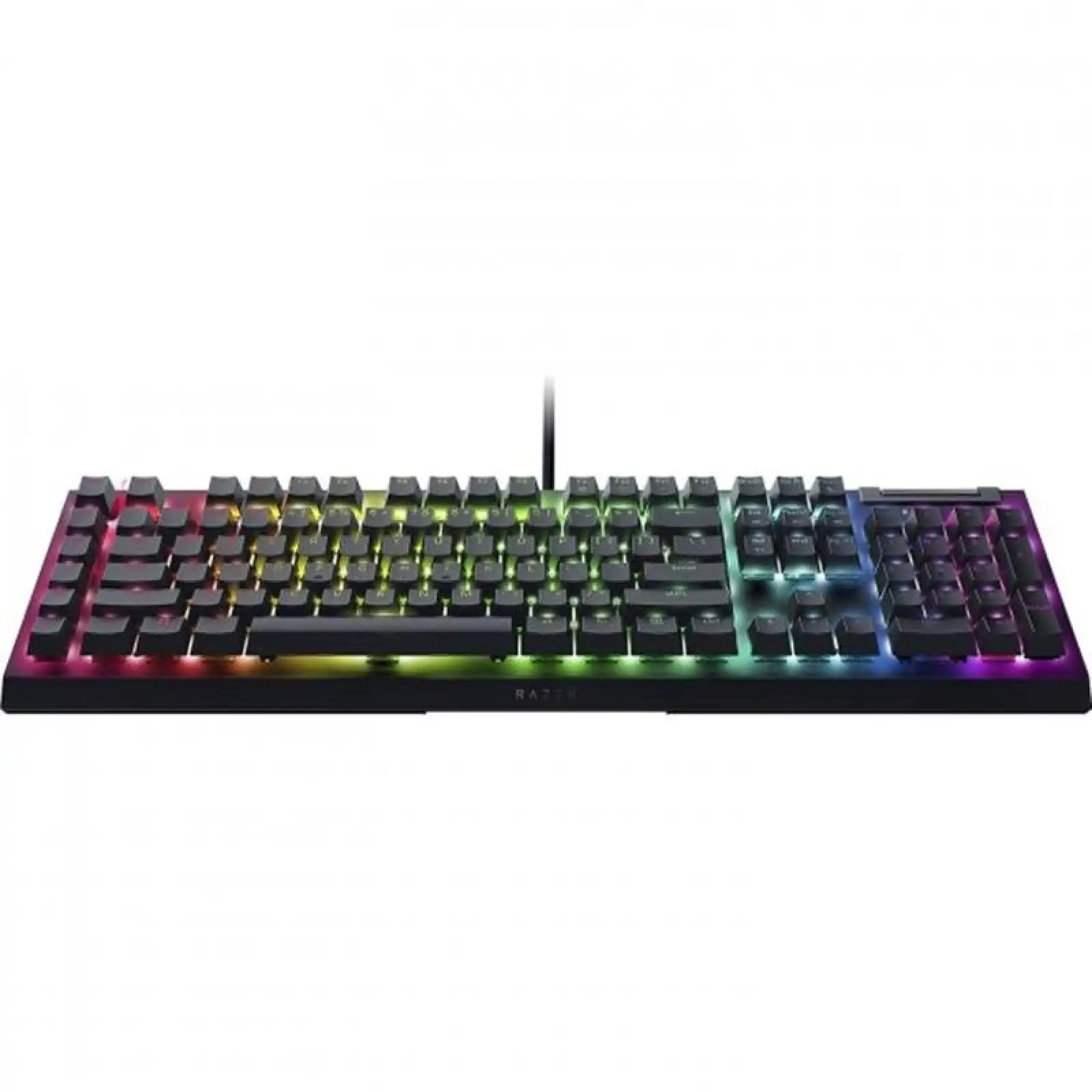 Клавіатура Razer BlackWidow V4 X Yellow Switch RU Black (RZ03-04702500-R3R1) UA
