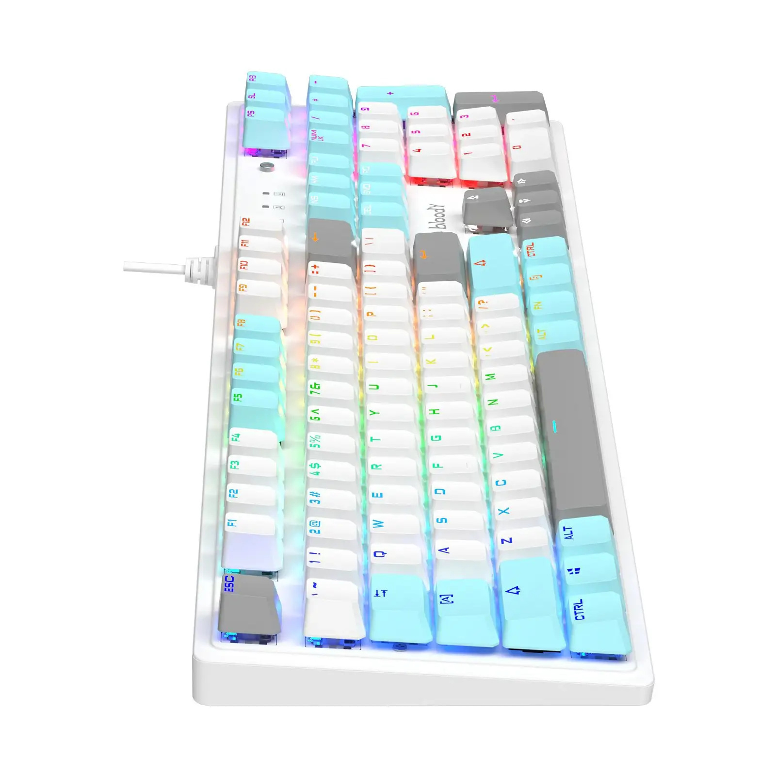 Клавіатура A4Tech S510R Bloody Icy White, S510R (Icy White) UA