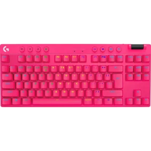 Клавіатура Logitech G PRO X TKL Lightspeed Magenta (920-012159) UA