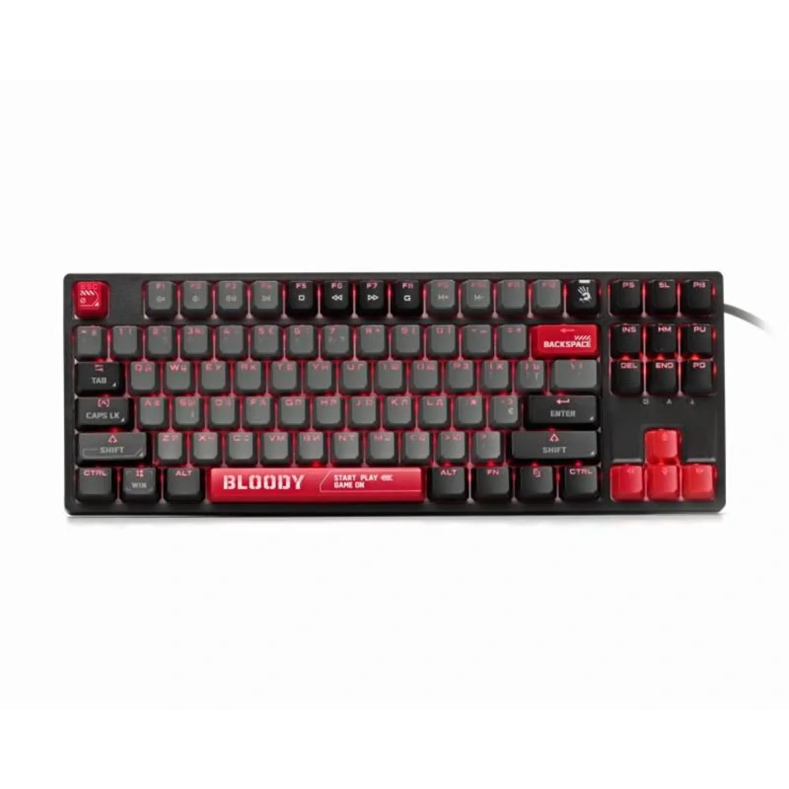 Клавіатура A4Tech S87 Bloody Energy Red, S87 (Energy Red) UA