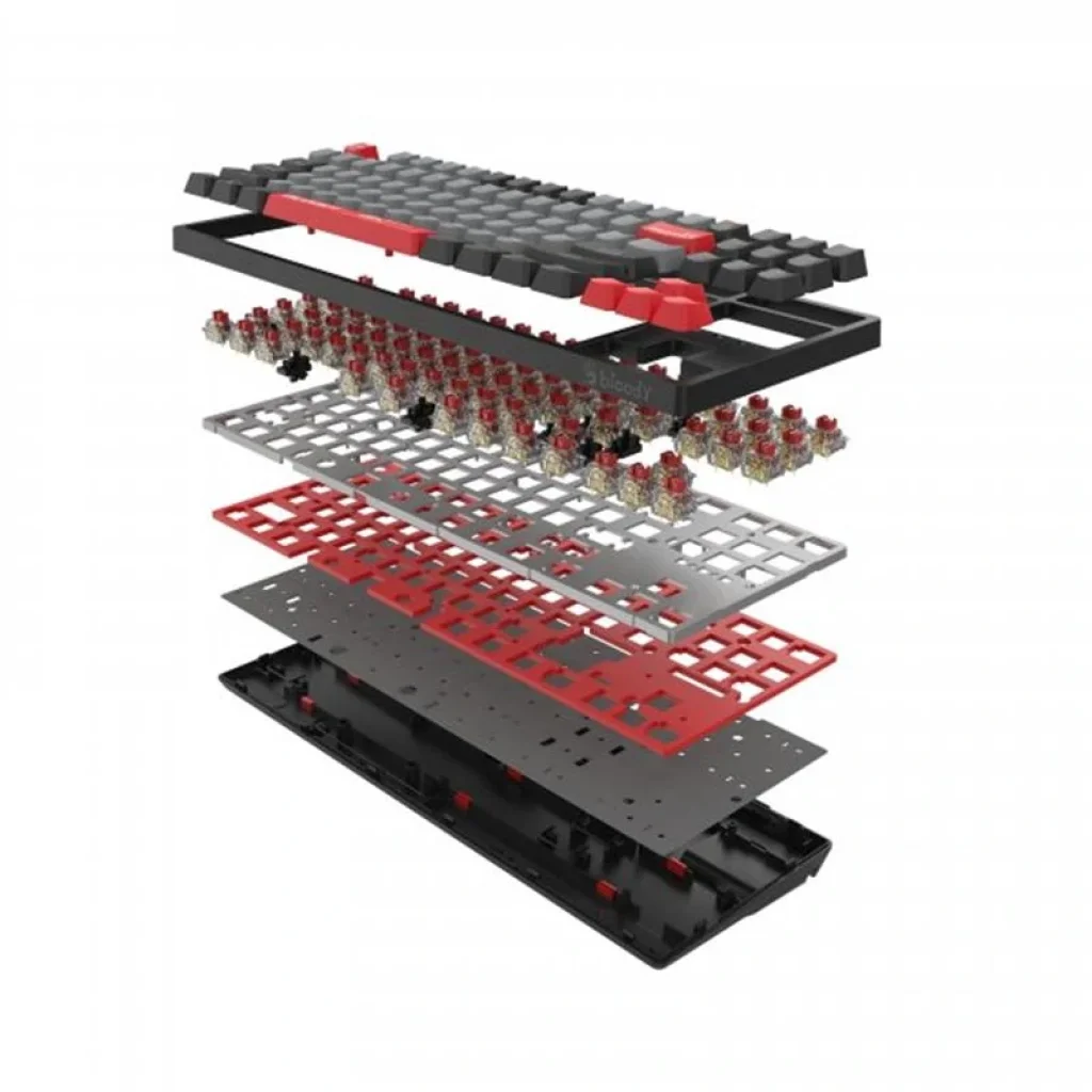 Клавіатура A4Tech S87 Bloody Energy Red, S87 (Energy Red) UA